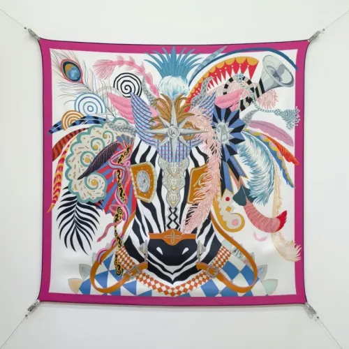 Wholesale Hermes Silk Square #1449745 $64.00 USD, Wholesale Quality Replica Hermes Scarf