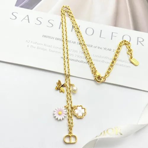 Wholesale Christian Dior Necklaces For Women #1449752 $38.00 USD, Wholesale Quality Replica Christian Dior Necklaces