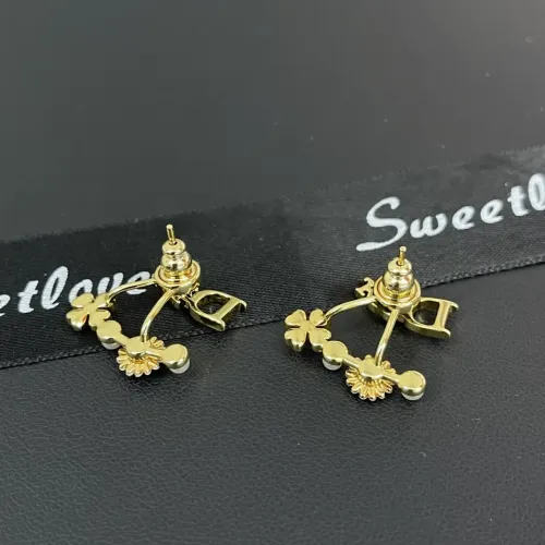 Replica Christian Dior Earrings For Women #1449758 $39.00 USD for Wholesale