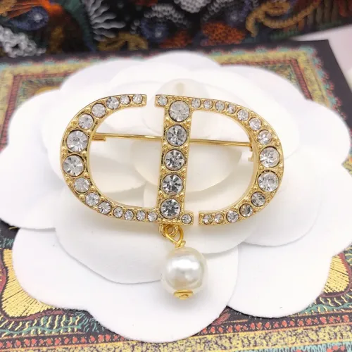 Wholesale Christian Dior Brooches For Women #1449784 $27.00 USD, Wholesale Quality Replica Christian Dior Brooches
