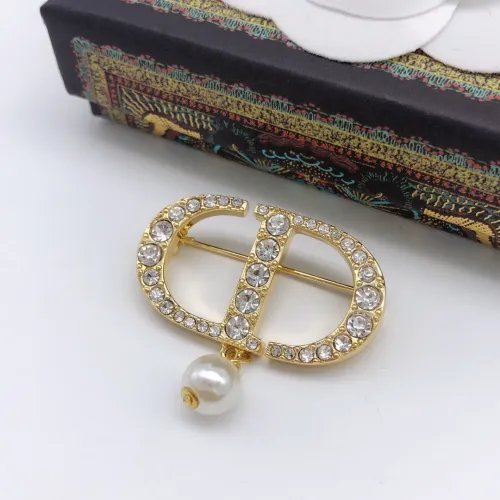 Replica Christian Dior Brooches For Women #1449784 $27.00 USD for Wholesale