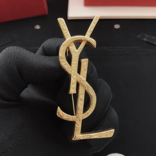 Wholesale Yves Saint Laurent Brooches For Women #1449785 $29.00 USD, Wholesale Quality Replica Yves Saint Laurent Brooches