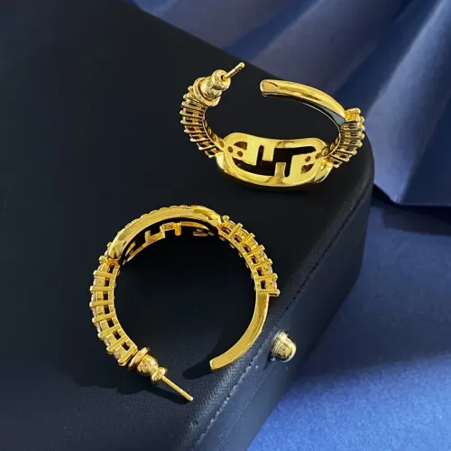 Replica Fendi Earrings For Women #1449791 $27.00 USD for Wholesale