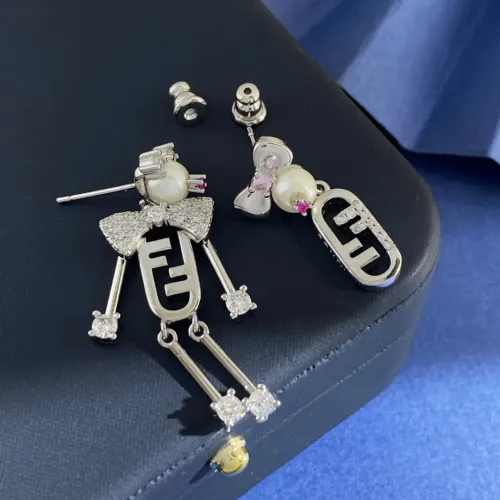 Replica Fendi Earrings For Women #1449792 $29.00 USD for Wholesale