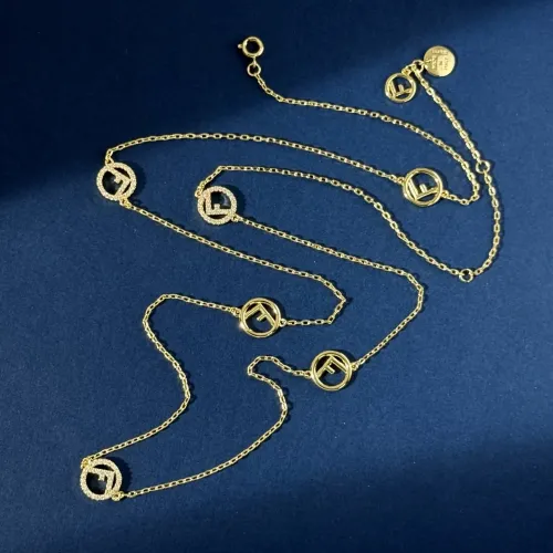 Replica Fendi Necklaces #1449796 $32.00 USD for Wholesale
