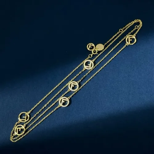 Replica Fendi Necklaces #1449796 $32.00 USD for Wholesale