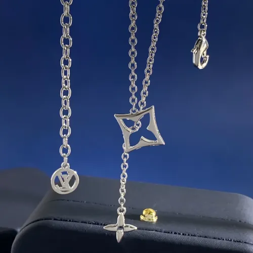 Wholesale Louis Vuitton Necklaces #1449802 $27.00 USD, Wholesale Quality Replica Louis Vuitton Necklaces