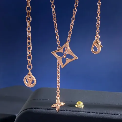 Wholesale Louis Vuitton Necklaces #1449803 $27.00 USD, Wholesale Quality Replica Louis Vuitton Necklaces