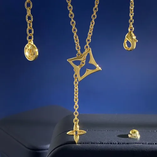 Wholesale Louis Vuitton Necklaces #1449804 $27.00 USD, Wholesale Quality Replica Louis Vuitton Necklaces
