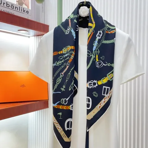 Replica Hermes Silk Square #1449828 $64.00 USD for Wholesale