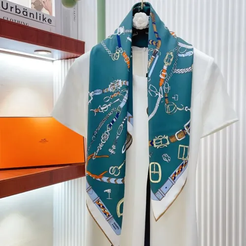 Replica Hermes Silk Square #1449830 $64.00 USD for Wholesale