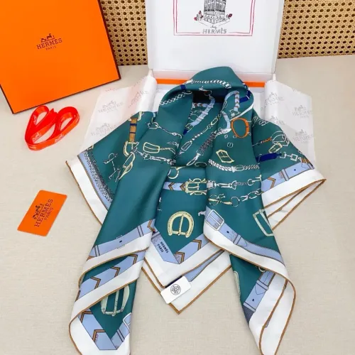 Replica Hermes Silk Square #1449830 $64.00 USD for Wholesale
