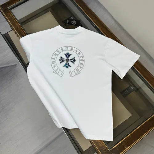 Wholesale Chrome Hearts T-Shirts Short Sleeved For Men #1449885 $40.00 USD, Wholesale Quality Replica Chrome Hearts T-Shirts