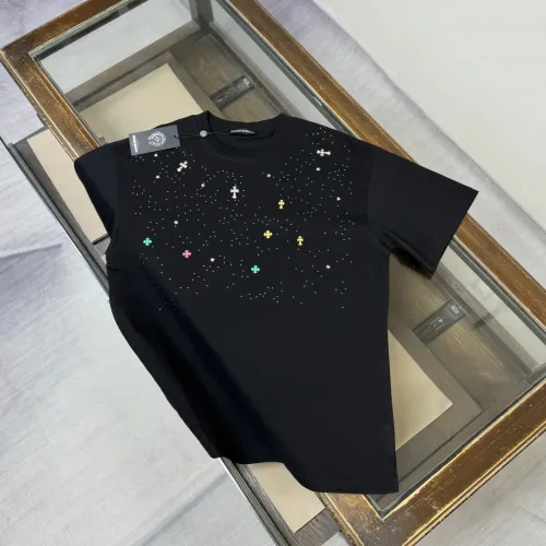 Wholesale Chrome Hearts T-Shirts Short Sleeved For Men #1449887 $40.00 USD, Wholesale Quality Replica Chrome Hearts T-Shirts