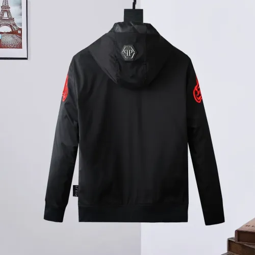 Replica Philipp Plein PP Jackets Long Sleeved For Men #1449926 $88.00 USD for Wholesale