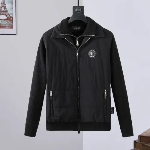 Wholesale Philipp Plein PP Jackets Long Sleeved For Men #1449928 $85.00 USD, Wholesale Quality Replica Philipp Plein PP Jackets