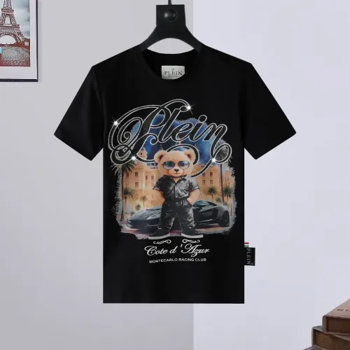 Wholesale Philipp Plein PP T-Shirts Short Sleeved For Men #1450001 $27.00 USD, Wholesale Quality Replica Philipp Plein PP T-Shirts