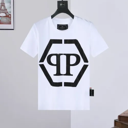 Wholesale Philipp Plein PP T-Shirts Short Sleeved For Men #1450006 $27.00 USD, Wholesale Quality Replica Philipp Plein PP T-Shirts