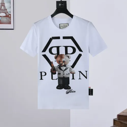 Wholesale Philipp Plein PP T-Shirts Short Sleeved For Men #1450008 $27.00 USD, Wholesale Quality Replica Philipp Plein PP T-Shirts