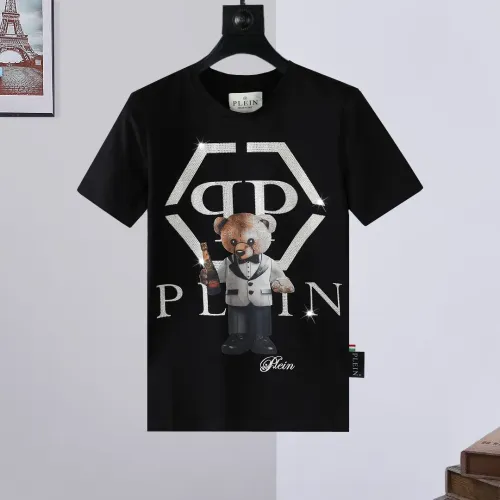 Wholesale Philipp Plein PP T-Shirts Short Sleeved For Men #1450009 $27.00 USD, Wholesale Quality Replica Philipp Plein PP T-Shirts
