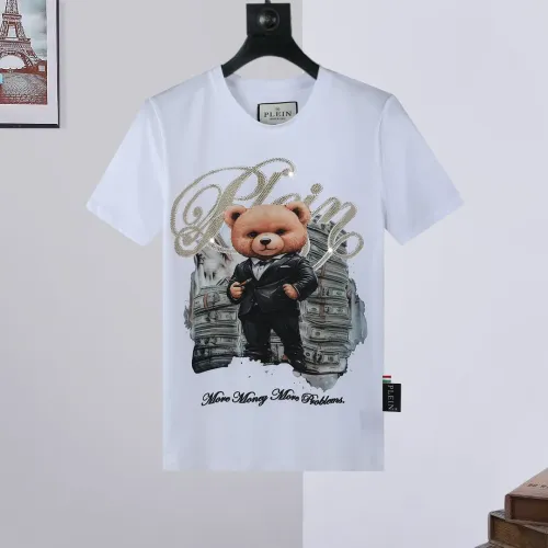 Wholesale Philipp Plein PP T-Shirts Short Sleeved For Men #1450014 $27.00 USD, Wholesale Quality Replica Philipp Plein PP T-Shirts