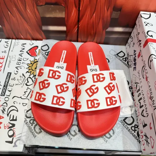Wholesale Dolce &amp; Gabbana D&amp;G Slippers For Men #1450037 $52.00 USD, Wholesale Quality Replica Dolce &amp; Gabbana D&amp;G Slippers