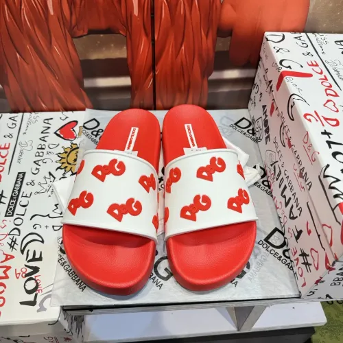 Wholesale Dolce &amp; Gabbana D&amp;G Slippers For Men #1450050 $52.00 USD, Wholesale Quality Replica Dolce &amp; Gabbana D&amp;G Slippers