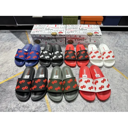 Replica Dolce & Gabbana D&G Slippers For Men #1450051 $52.00 USD for Wholesale