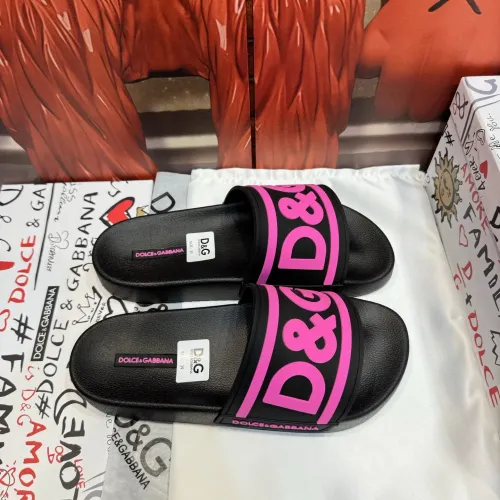 Replica Dolce & Gabbana D&G Slippers For Men #1450086 $52.00 USD for Wholesale