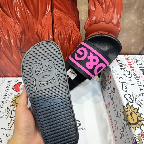 Replica Dolce & Gabbana D&G Slippers For Men #1450086 $52.00 USD for Wholesale