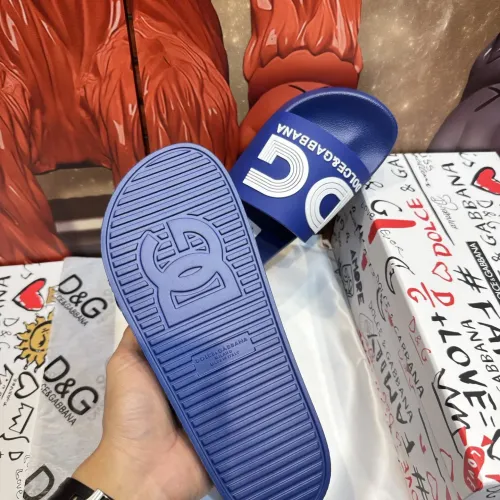 Replica Dolce & Gabbana D&G Slippers For Men #1450090 $52.00 USD for Wholesale
