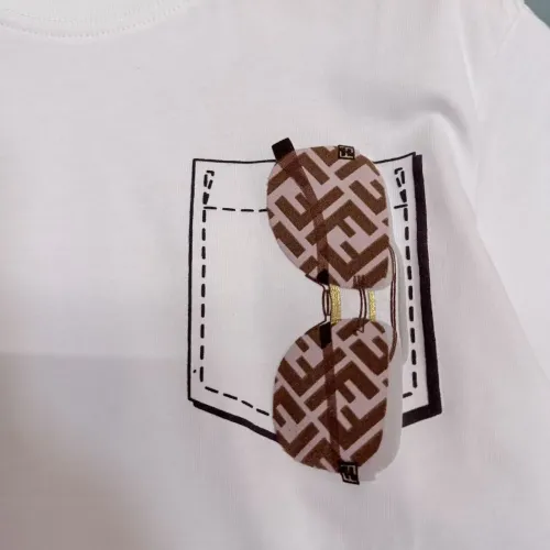 Replica Fendi Kids T-Shirts Short Sleeved For Kids #1450121 $52.00 USD for Wholesale