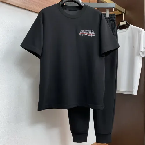 Wholesale Balenciaga Fashion Tracksuits Short Sleeved For Men #1450161 $98.00 USD, Wholesale Quality Replica Balenciaga Fashion Tracksuits