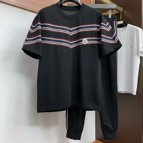 Wholesale Moncler Tracksuits Short Sleeved For Men #1450170 $98.00 USD, Wholesale Quality Replica Moncler Tracksuits
