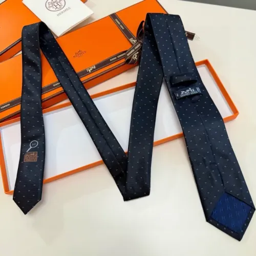 Replica Hermes Necktie For Men #1450171 $32.00 USD for Wholesale