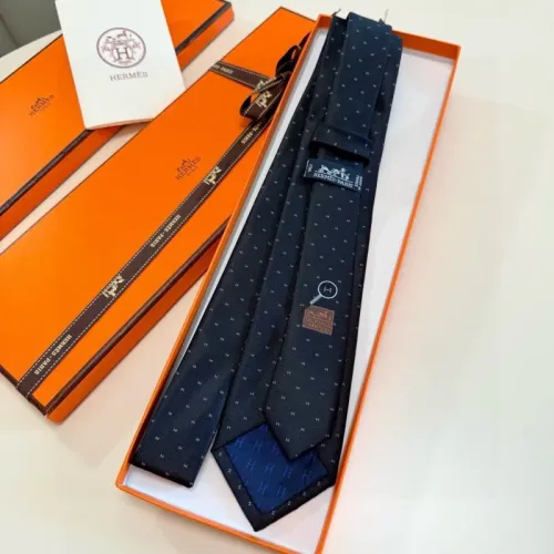 Replica Hermes Necktie For Men #1450171 $32.00 USD for Wholesale