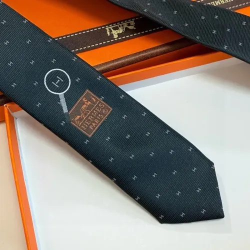 Replica Hermes Necktie For Men #1450171 $32.00 USD for Wholesale