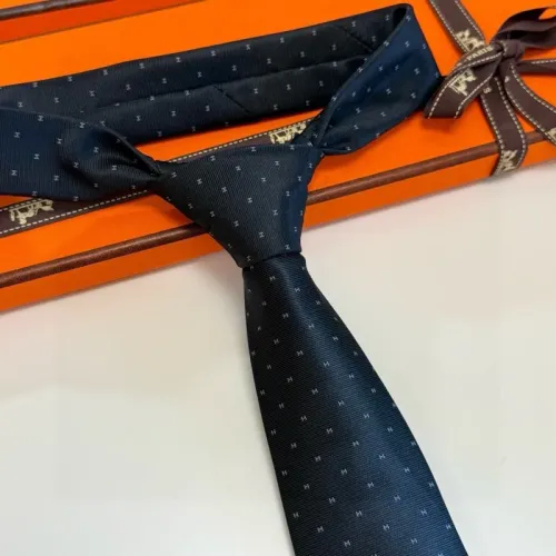 Replica Hermes Necktie For Men #1450171 $32.00 USD for Wholesale