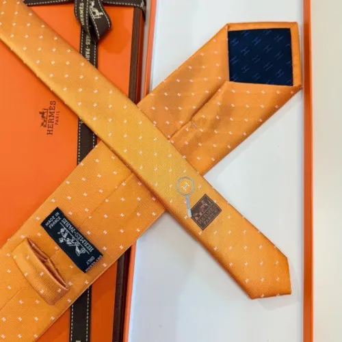 Replica Hermes Necktie For Men #1450172 $32.00 USD for Wholesale