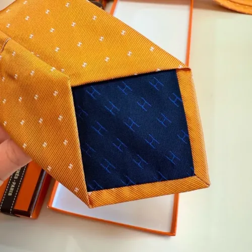 Replica Hermes Necktie For Men #1450172 $32.00 USD for Wholesale
