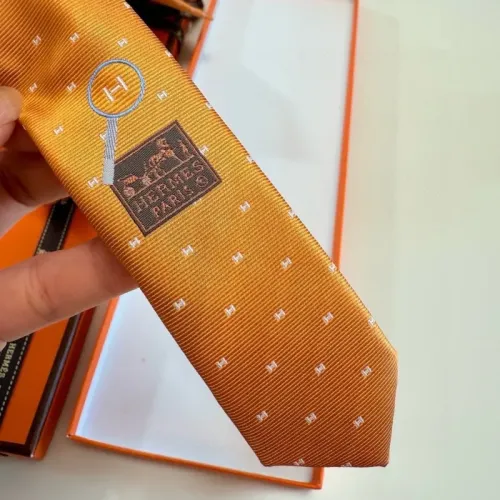 Replica Hermes Necktie For Men #1450172 $32.00 USD for Wholesale