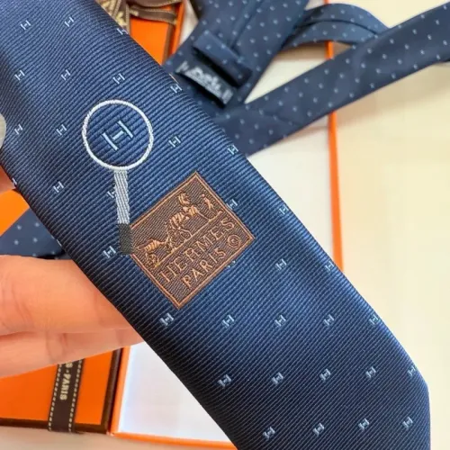 Replica Hermes Necktie For Men #1450173 $32.00 USD for Wholesale