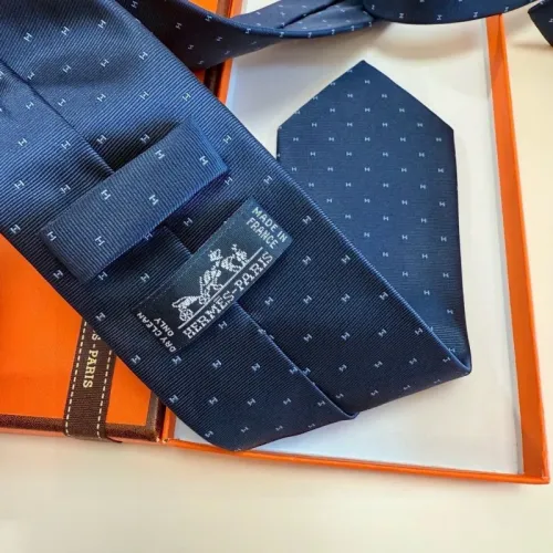 Replica Hermes Necktie For Men #1450173 $32.00 USD for Wholesale