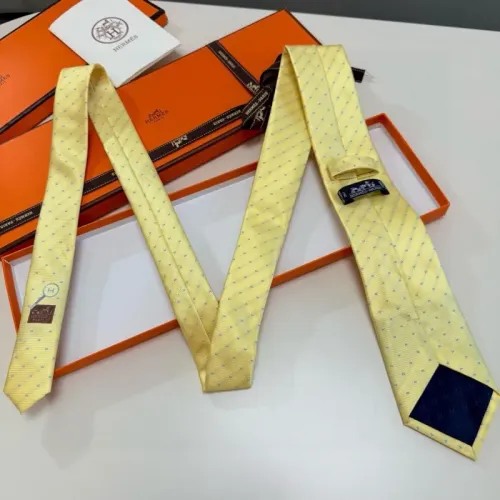 Replica Hermes Necktie For Men #1450174 $32.00 USD for Wholesale