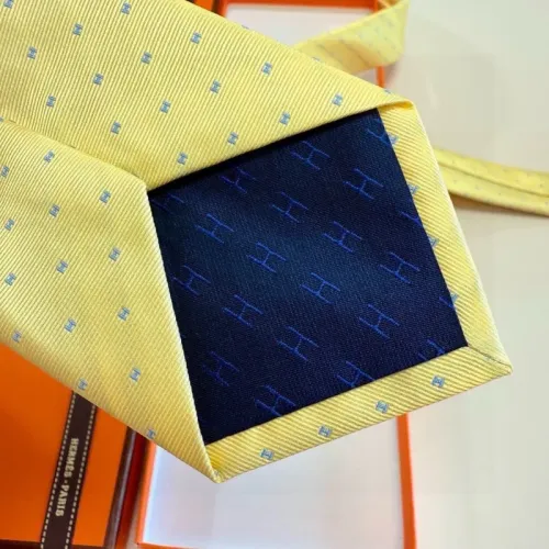 Replica Hermes Necktie For Men #1450174 $32.00 USD for Wholesale