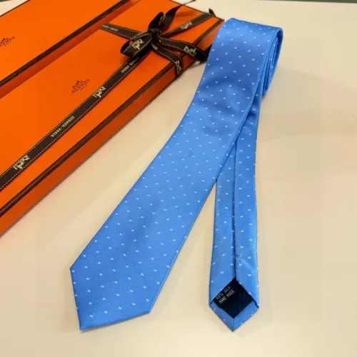 Replica Hermes Necktie For Men #1450175 $32.00 USD for Wholesale