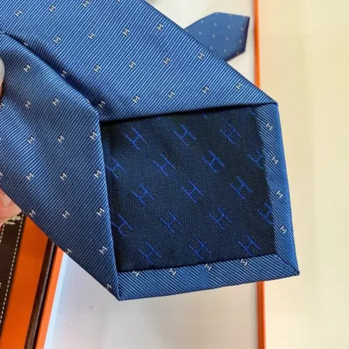 Replica Hermes Necktie For Men #1450176 $32.00 USD for Wholesale