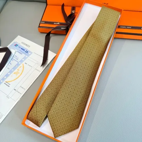 Replica Hermes Necktie For Men #1450177 $32.00 USD for Wholesale