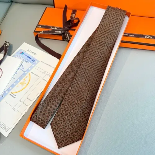 Replica Hermes Necktie For Men #1450179 $32.00 USD for Wholesale