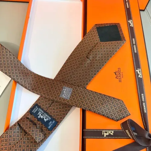 Replica Hermes Necktie For Men #1450179 $32.00 USD for Wholesale